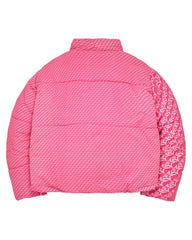 Sp5der 5Star Puffer Jacket Pink